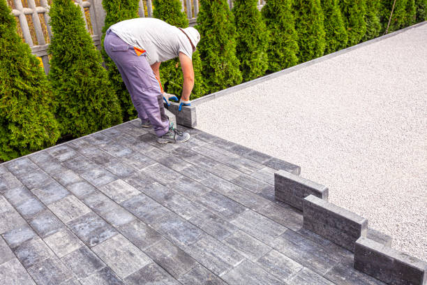 Permeable Paver Driveway in Groveton, VA